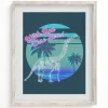 Cognitive Surplus Dino: Wish You Were Here! Museum Print* Wall Art | Paleontology