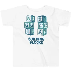 Cognitive Surplus DNA Building Blocks Toddler Tee* Toddler Tees | Microbiology