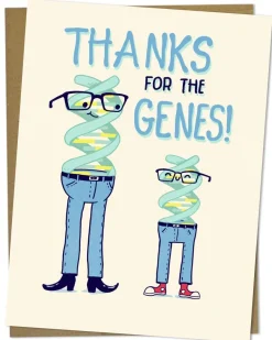 Cognitive Surplus DNA Fathers Day Card - Mothers Day Card | * Greeting Cards | Genetics