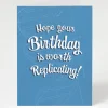 Cognitive Surplus DNA Replication Birthday Card | * Greeting Cards | Genetics