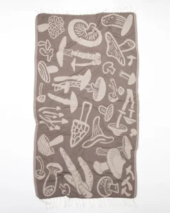 Cognitive Surplus Edible & Poisonous Mushrooms Turkish Towel* Turkish Towels | Botany