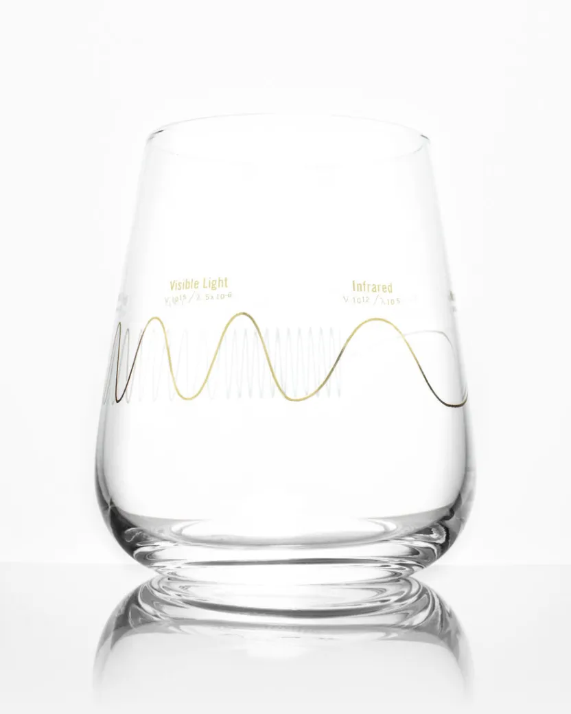 Cognitive Surplus Electromagnetic Spectrum Wine Glass | * Wine Glasses | Engineering