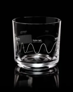 Cognitive Surplus Electromagnetic Spectrum Whiskey Glass - Scotch Glass | * Rocks Glasses | Engineering