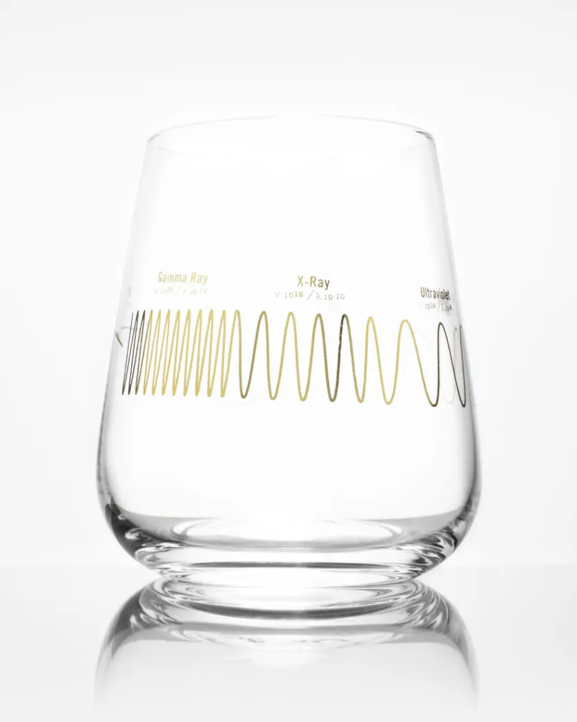 Cognitive Surplus Electromagnetic Spectrum Wine Glass | * Wine Glasses | Engineering