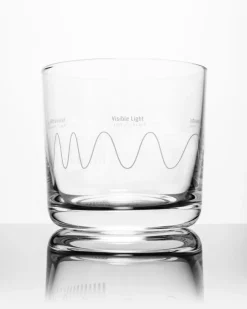 Cognitive Surplus Electromagnetic Spectrum Whiskey Glass - Scotch Glass | * Rocks Glasses | Engineering