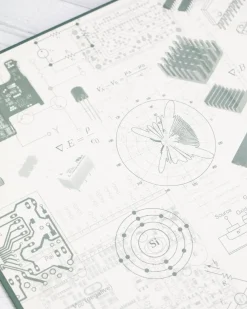 Cognitive Surplus Electronic Engineering Graph Paper Notebook | Engineer Gifts* The Engineer | Physics