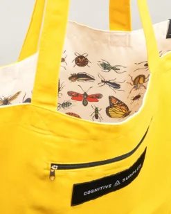 Cognitive Surplus Entomology Tote Bag | Reversible Insect Tote* Tote Bags | Entomology