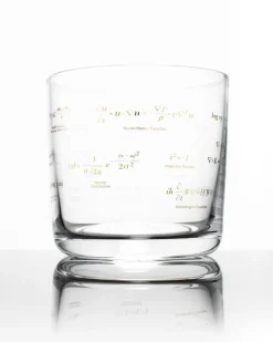 Cognitive Surplus Equations That Changed the World Whiskey Glass - Scotch Glass* Rocks Glasses | Math