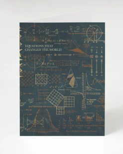 Cognitive Surplus Equations That Changed the World - Math Greeting Card | * Greeting Cards | Math