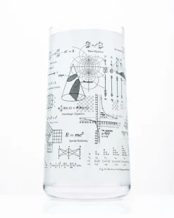Cognitive Surplus Equations That Changed the World Drinking Glass | * Drinking Glasses | Math