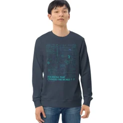 Cognitive Surplus Equations That Changed the World Sweatshirt - Organic* Sweatshirts | Math