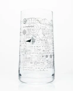 Cognitive Surplus Equations That Changed the World Drinking Glass | * Drinking Glasses | Math