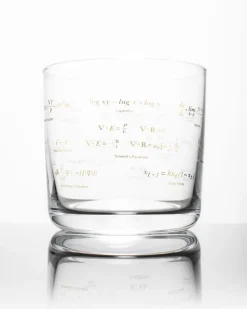 Cognitive Surplus Equations That Changed the World Whiskey Glass - Scotch Glass* Rocks Glasses | Math