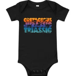 Cognitive Surplus Eras of Dinosaurs Baby Bodysuit* Baby Bodysuits | Paleontology
