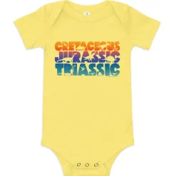 Cognitive Surplus Eras of Dinosaurs Baby Bodysuit* Baby Bodysuits | Paleontology