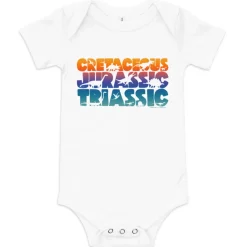 Cognitive Surplus Eras of Dinosaurs Baby Bodysuit* Baby Bodysuits | Paleontology