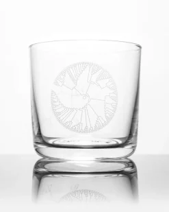 Cognitive Surplus Evolution Tree of Life Whiskey Glass - Scotch Glass | * Rocks Glasses | Biology