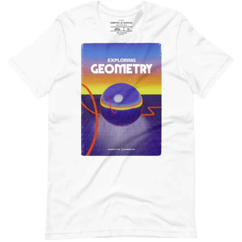 Cognitive Surplus Exploring Geometry Graphic Tee* Unisex Graphic Tees | Math