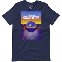 Cognitive Surplus Exploring Geometry Graphic Tee* Unisex Graphic Tees | Math
