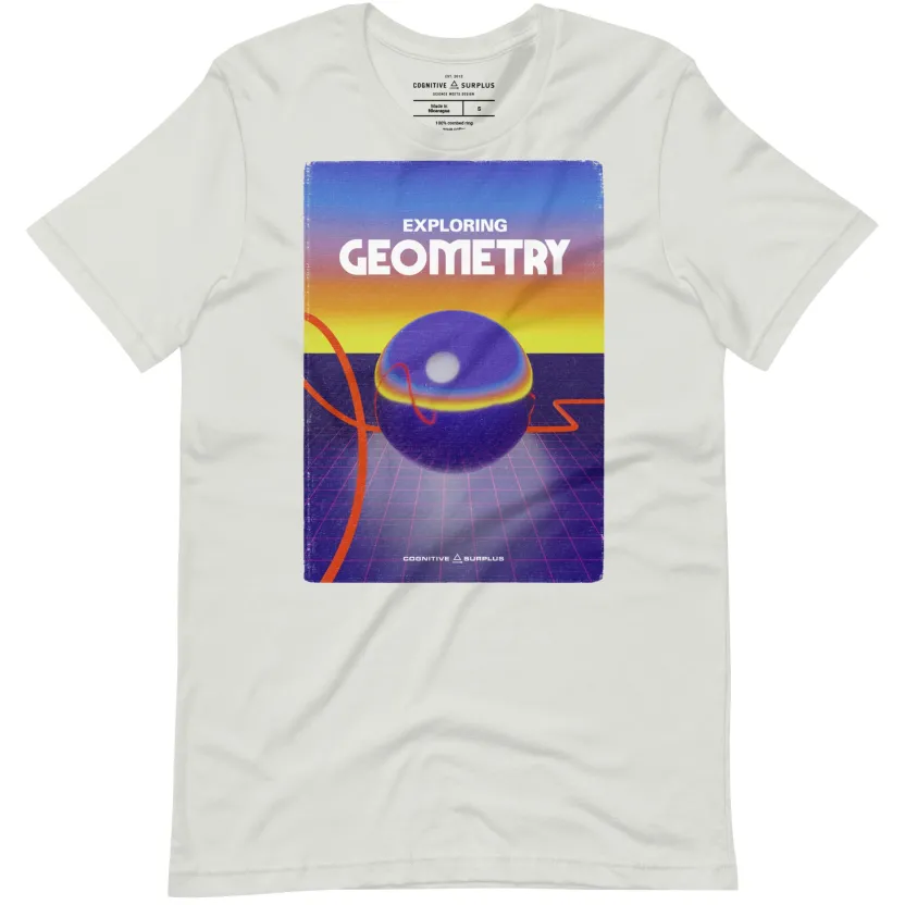 Cognitive Surplus Exploring Geometry Graphic Tee* Unisex Graphic Tees | Math