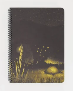 Cognitive Surplus Firefly Meadow Spiral Notebook | * The Helix | Biology