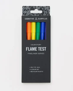 Cognitive Surplus Flame Test Fineliner Pens (Pack of 6)* Pens | Chemistry