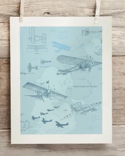 Cognitive Surplus Flight Science Museum Print | Aviation Art* Wall Art | Physics