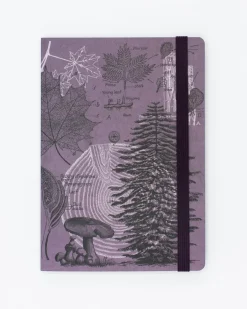 Cognitive Surplus Forest at Dusk A5 Notebook - Dendrology - Dotted Lines | Cogntiive Surplus* The Analysis | Botany