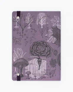 Cognitive Surplus Forest at Dusk A5 Notebook - Dendrology - Dotted Lines | Cogntiive Surplus* The Analysis | Botany