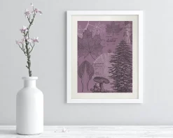 Cognitive Surplus Forest at Dusk Museum Print | Biology Art* Wall Art | Botany