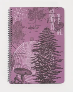Cognitive Surplus Forest at Dusk Spiral Notebook | * The Helix | Botany
