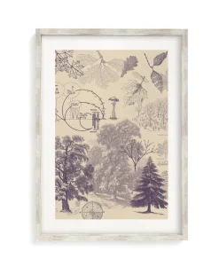 Cognitive Surplus Forest Nutrients Museum Print | Botany Print* Wall Art | Botany