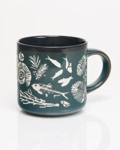 Cognitive Surplus Fossils Mug - Hand Carved | * Mugs | Paleontology