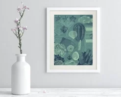 Cognitive Surplus Fossils Museum Print | Marine Biology Art* Wall Art | Paleontology