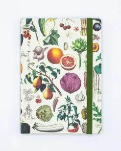 Cognitive Surplus Fruit & Vegetables A5 Notebook - Garden Journal | * The Analysis | Kitchen Science