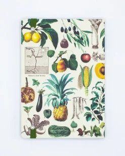Cognitive Surplus Fruit & Vegetables A5 Notebook - Garden Journal | * The Analysis | Kitchen Science