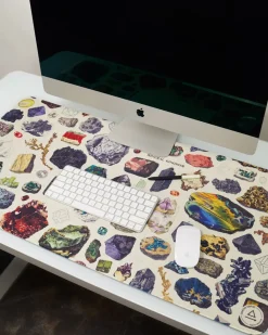 Cognitive Surplus Gems & Minerals Mouse Pad* Mouse Pads | Geology + Earth Science