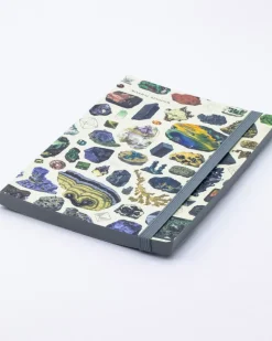 Cognitive Surplus Gems & Minerals Notebook - Rockhound A5 Softcover | * The Analysis | Geology + Earth Science