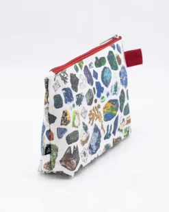 Cognitive Surplus Gems & Minerals Pencil Bag - Red* Pencil Bags | Geology + Earth Science