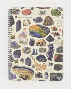 Cognitive Surplus Gems & Minerals Spiral Notebook | * The Helix | Geology + Earth Science