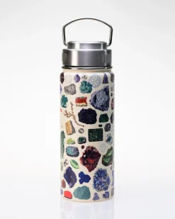 Cognitive Surplus Gems & Minerals Stainless Steel Vacuum Flask / Insulated Travel Mug* Travel Mugs | Water Bottles