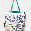 Cognitive Surplus Gems & Minerals Tote Bag | Reversible Geology Tote* Tote Bags | Geology + Earth Science