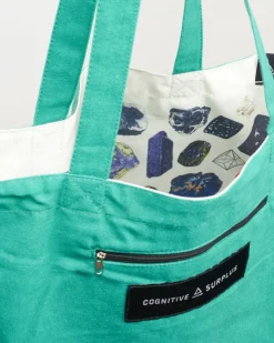 Cognitive Surplus Gems & Minerals Tote Bag | Reversible Geology Tote* Tote Bags | Geology + Earth Science