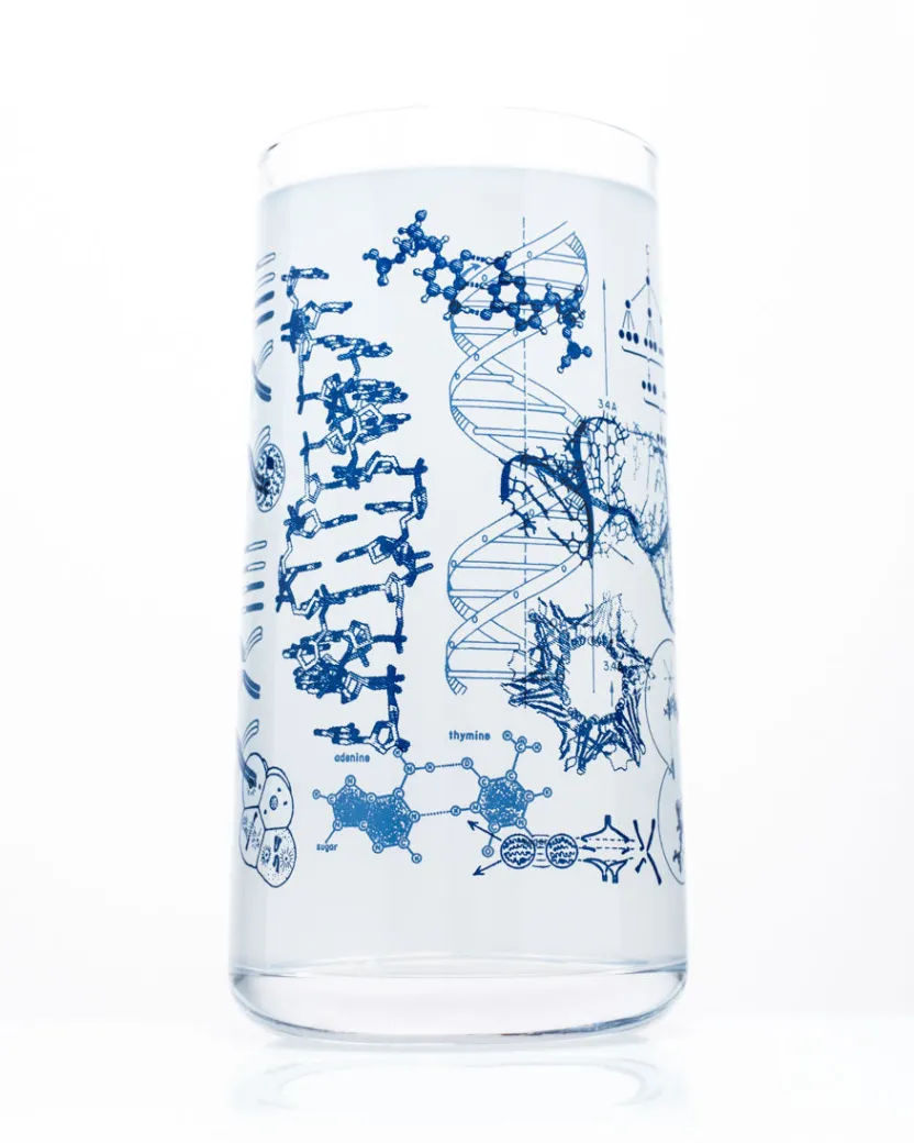 Cognitive Surplus Genetics & DNA Drinking Glass – Tumbler Glass | * Drinking Glasses | Microbiology