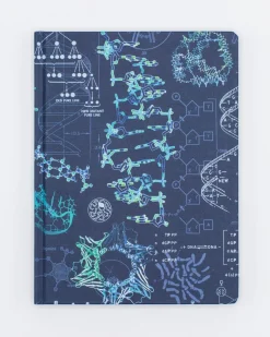 Cognitive Surplus Genetics & DNA Hardcover Notebook - Lined/Grid* The Hypothesis | Microbiology