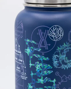 Cognitive Surplus Genetics & DNA Stainless Steel Vacuum Flask / Insulated Travel Mug* Travel Mugs | Water Bottles
