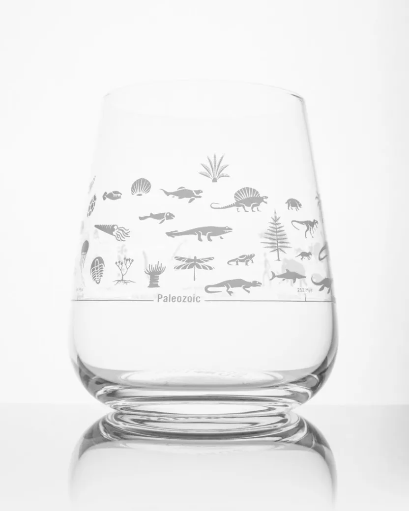 Cognitive Surplus Geologic Time Scale Wine Glass | * Wine Glasses | Paleontology