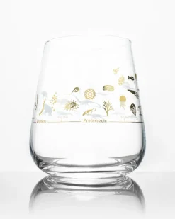 Cognitive Surplus Geologic Time Scale Wine Glass | * Wine Glasses | Paleontology