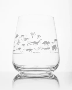 Cognitive Surplus Geologic Time Scale Wine Glass | * Wine Glasses | Paleontology