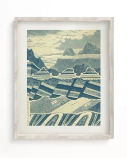 Cognitive Surplus Geology Layers Scientific Illustration Museum Print* Wall Art | Geology + Earth Science